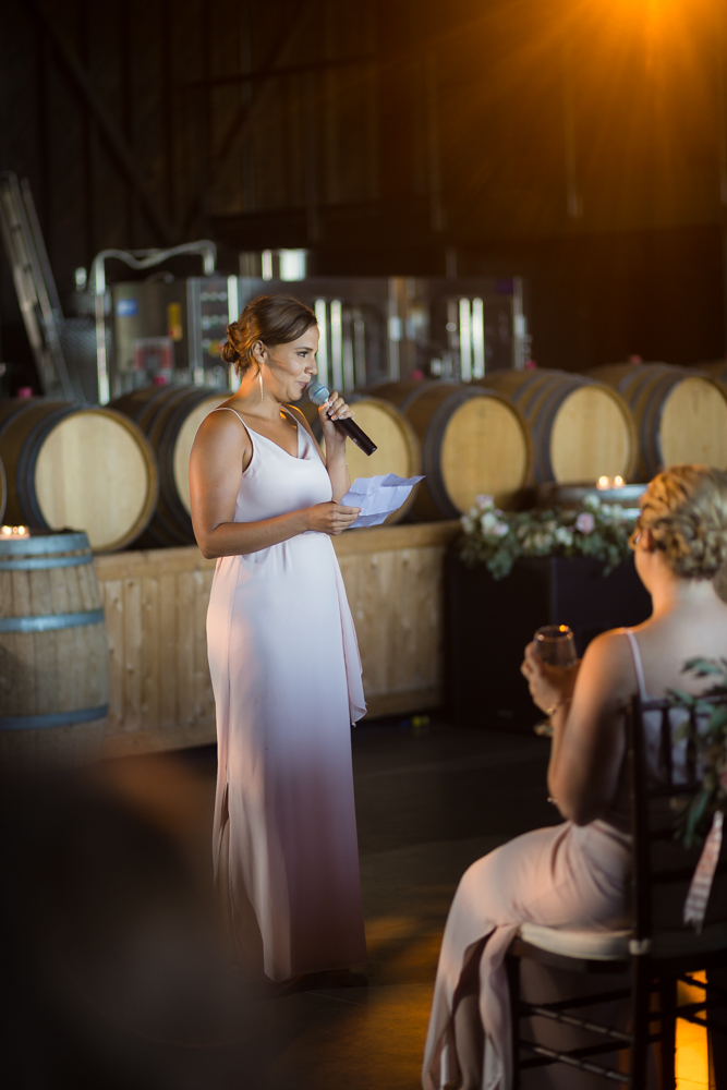  She sang her toast and it slayed @ Saltwater Farms Vineyard 