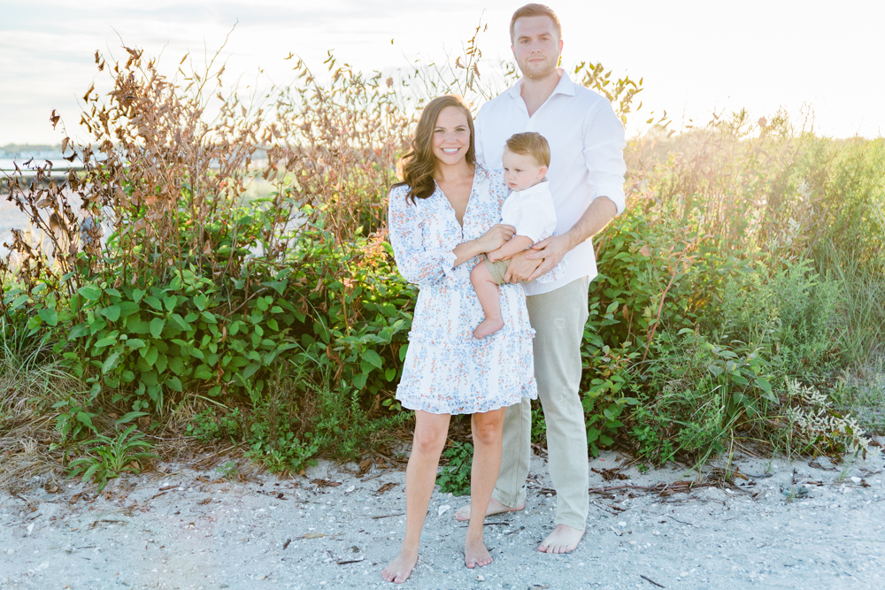 family session at silver sands beach