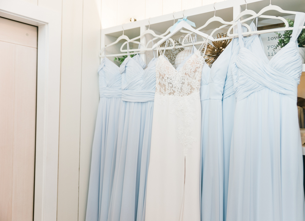 Bridesmaids dresses taken baken by a New England wedding photographer in CT