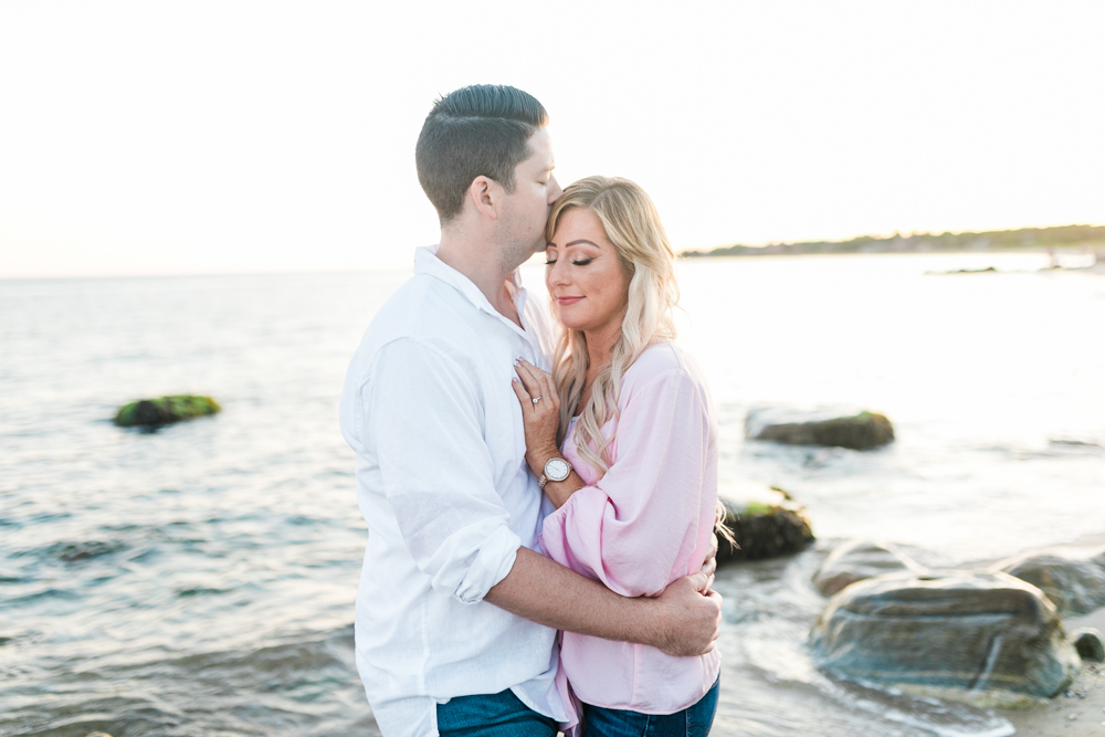 engagement photo taken by GEM Photography and professional bridal beauty services provided by Transcendant Makeup