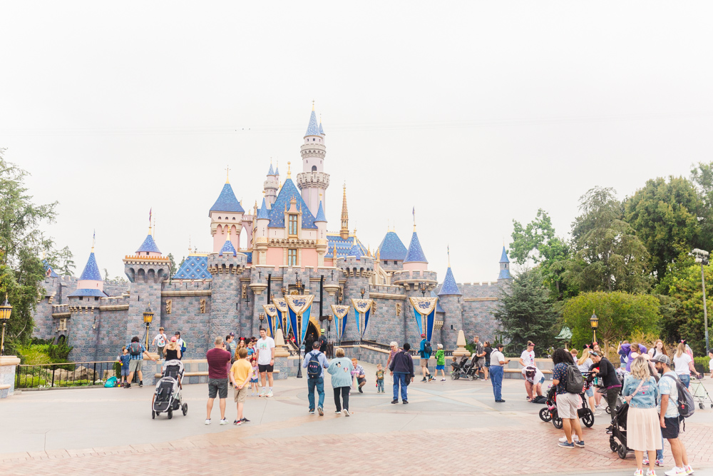 Photo of Sleeping Beauty's Castle on a Disneyland Solo Trip

